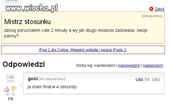 Mistrz stosunku... 