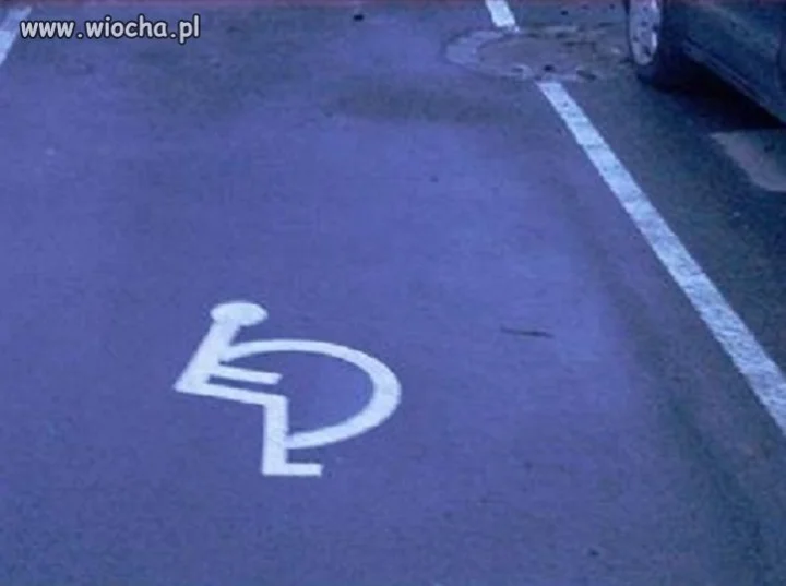 I kto tu jest niepełnosprawny...