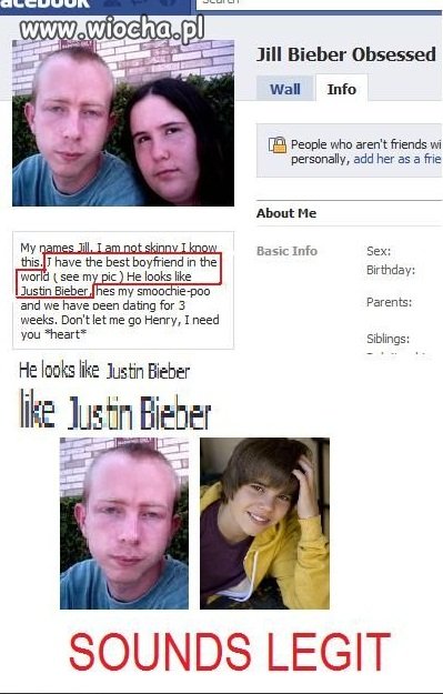 He looks like Justin Bieber