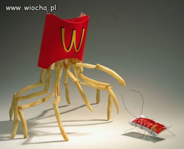 Uważaj na swoje frytki