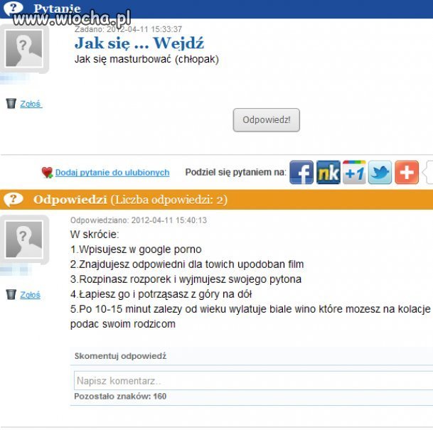 Boże, czego te dzieci nie wymyślą ... 