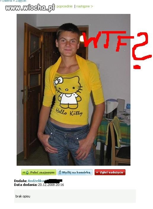 Czy to dziewczyna czy chłopak?