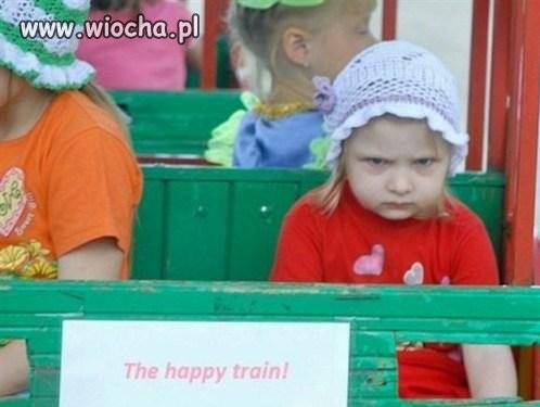 "The happy train!"