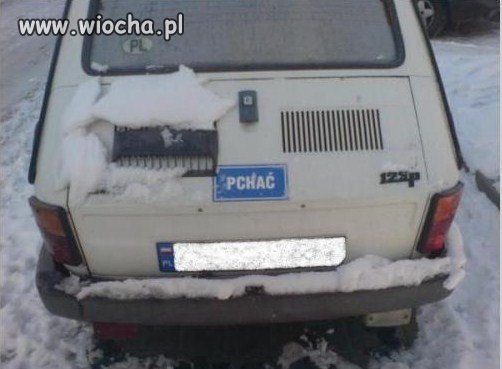 A gdzie naklejka na zderzak z napisem"Puknij mnie"