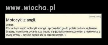 Motocykl.