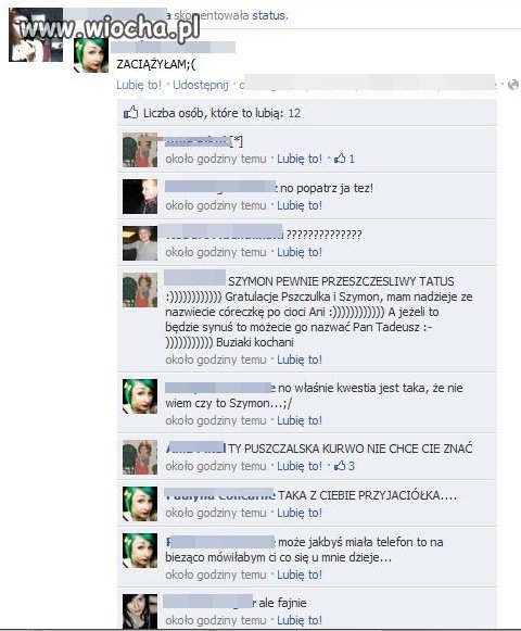 "Zaciążyła się"