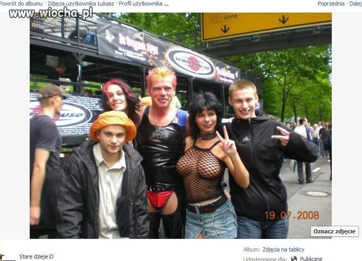 Pan w środku wymiata.