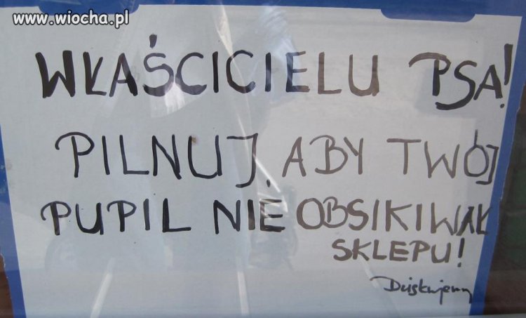 Wlascicielu psa