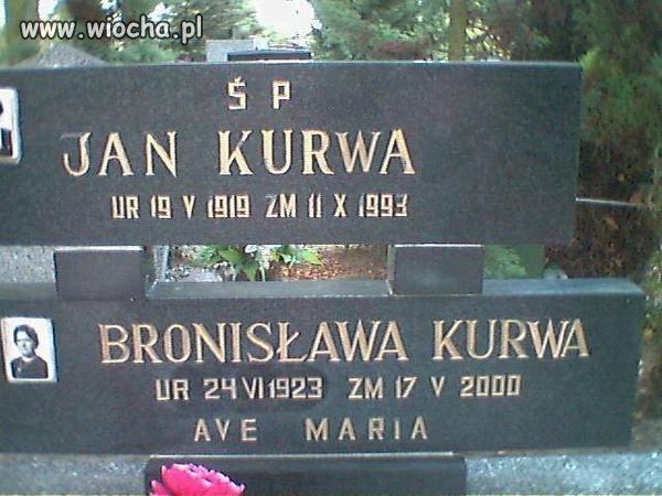 Osobiście nazwiska współczuje