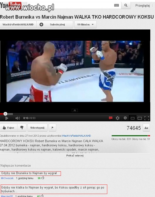 Hardkorowy Koks vs Marcin Najman