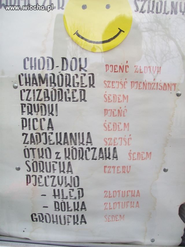 MENU...