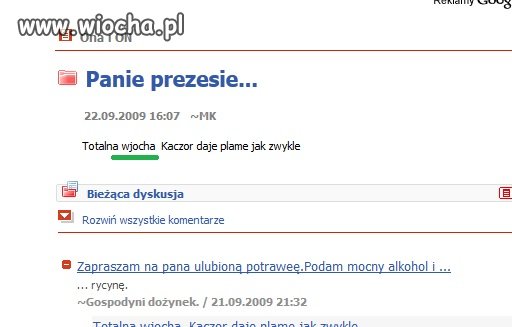 Dla mnie to jest wiocha