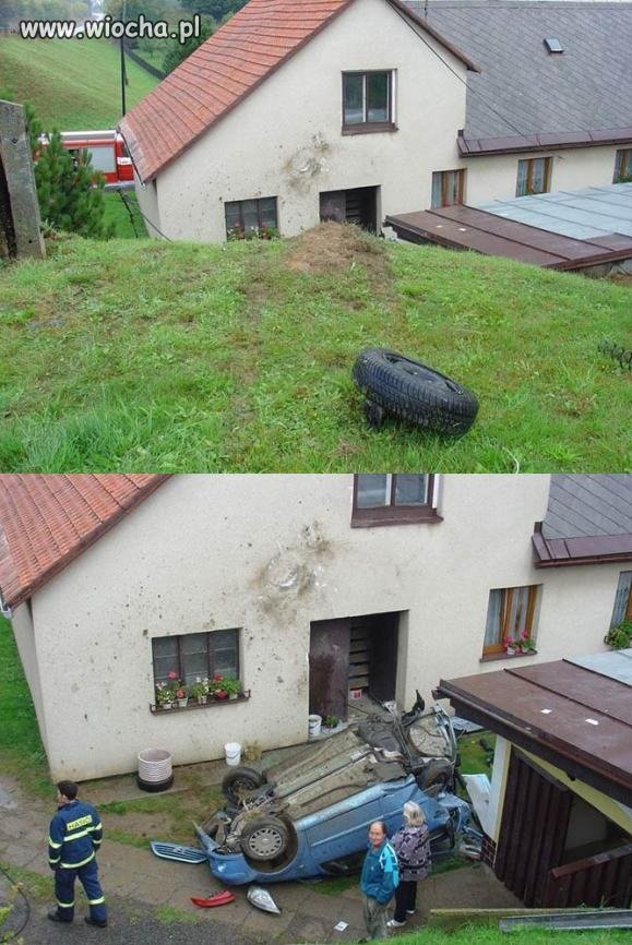 Ładnie kobieta pojechała
