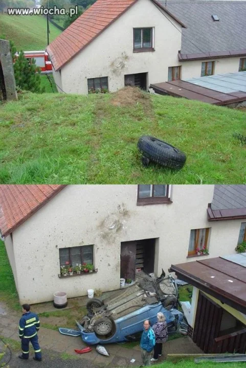 Ładnie kobieta pojechała