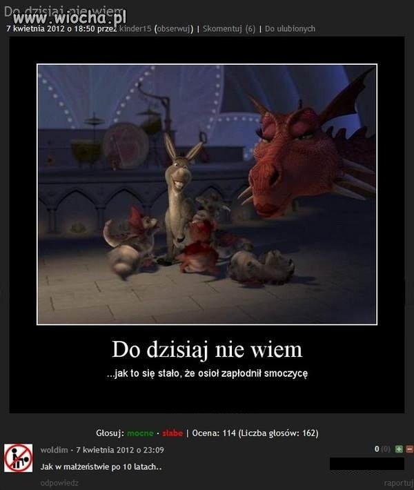 Smoczyca porównana do żony