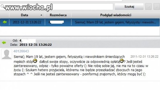 Gej i fetyszysta...
