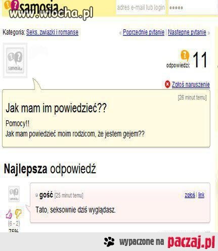 Jak mam im powiedzieć?? 