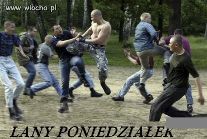 "Lany poniedziałek"...