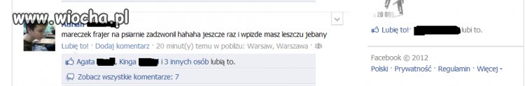 Groźby...