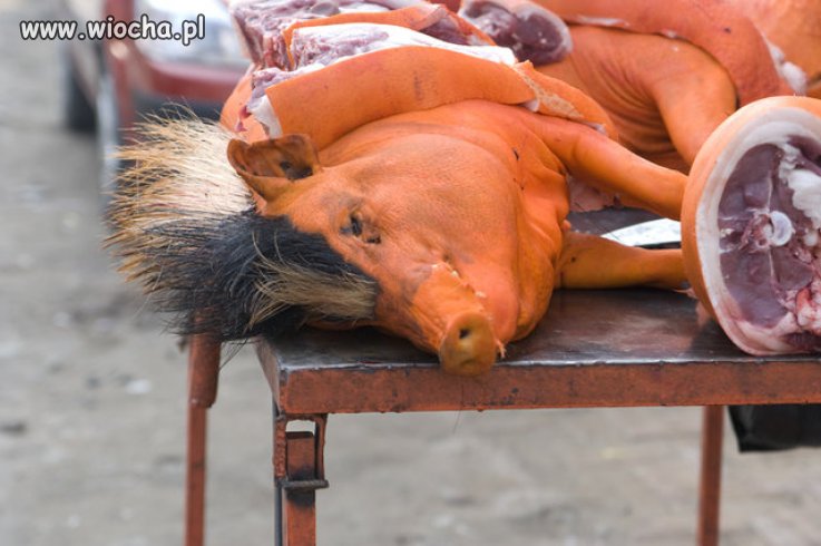 Higieniczny sklep mięsny... 