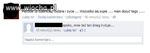 To powinno iść na żal