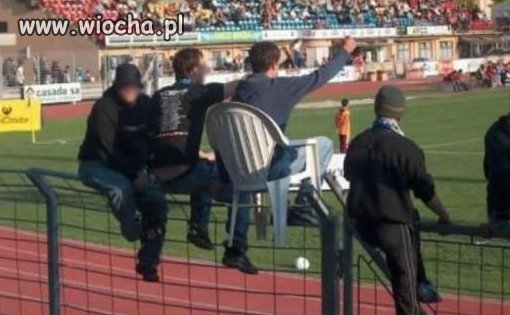 Miejsce na stadionie zawsze ma pewne.