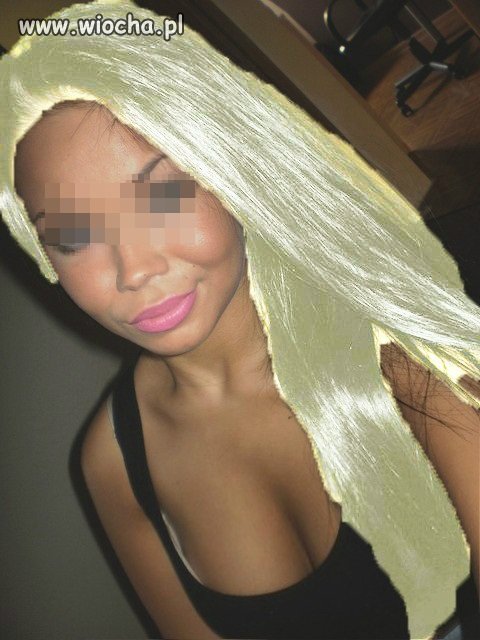 Teraz żeby mieć blond włosy