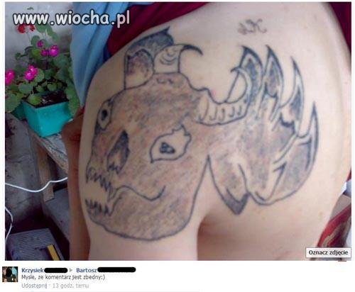 Pięknym Tattoo trzeba się pochwalić na NK