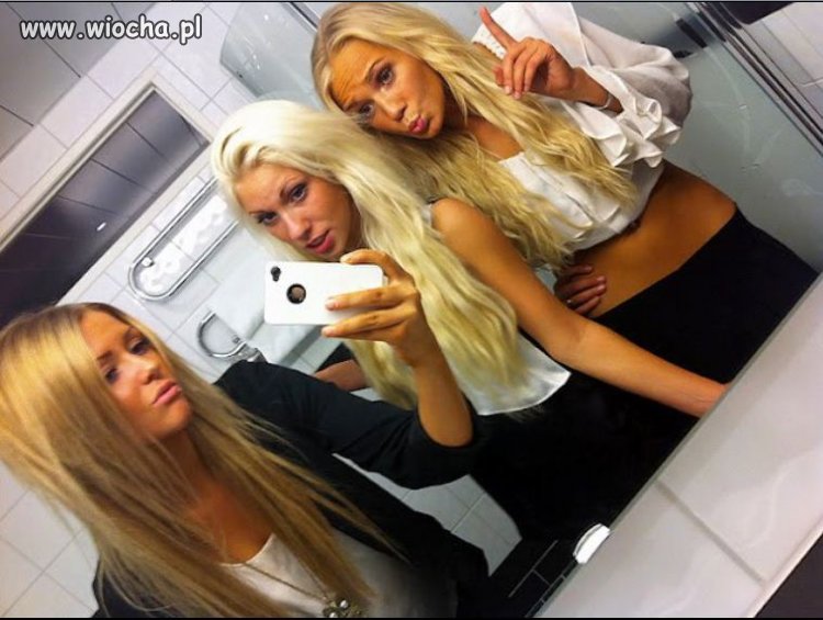 Boskie blond.