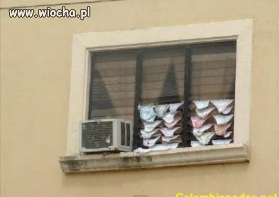 Gdzie wysuszyć majty zbierane przez miesiąc ???