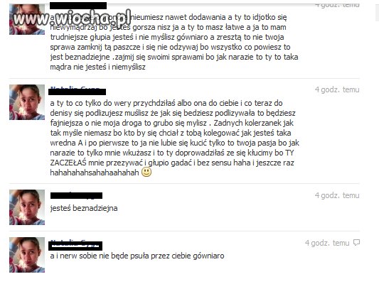 Jak reaguje dziecko kiedy zwróciłam jej uwagę,