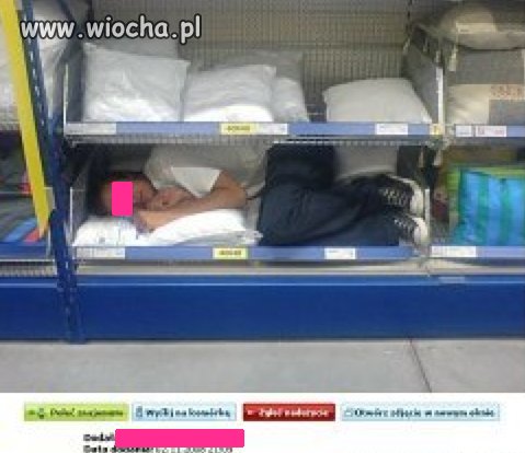 A nie za wygodnie ci tam???