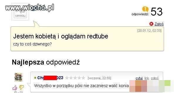 Na głupie pytanie