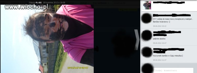 Nie dość, że obciachowe zdjęcie profilowe,