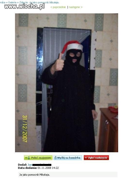 Zaginiony pomocnik Mikołaja haha