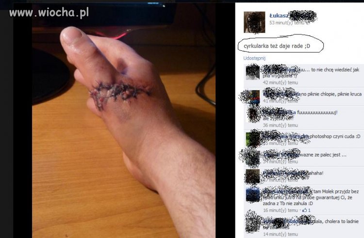 "Zabawa z Cyrkularką :)"