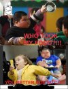 Who took my food???