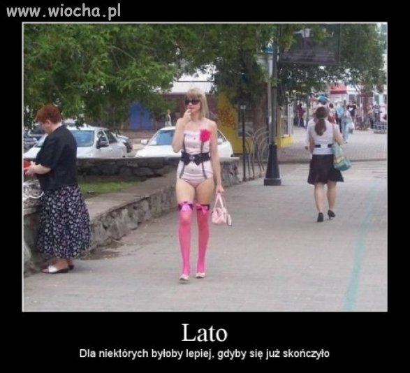 Chyba jej gorąco