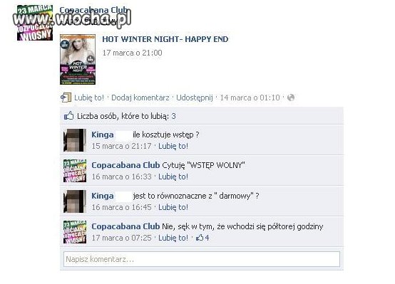 Wstęp wolny ma tu dwojakie znaczenie