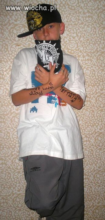 To się nazywa gangster...