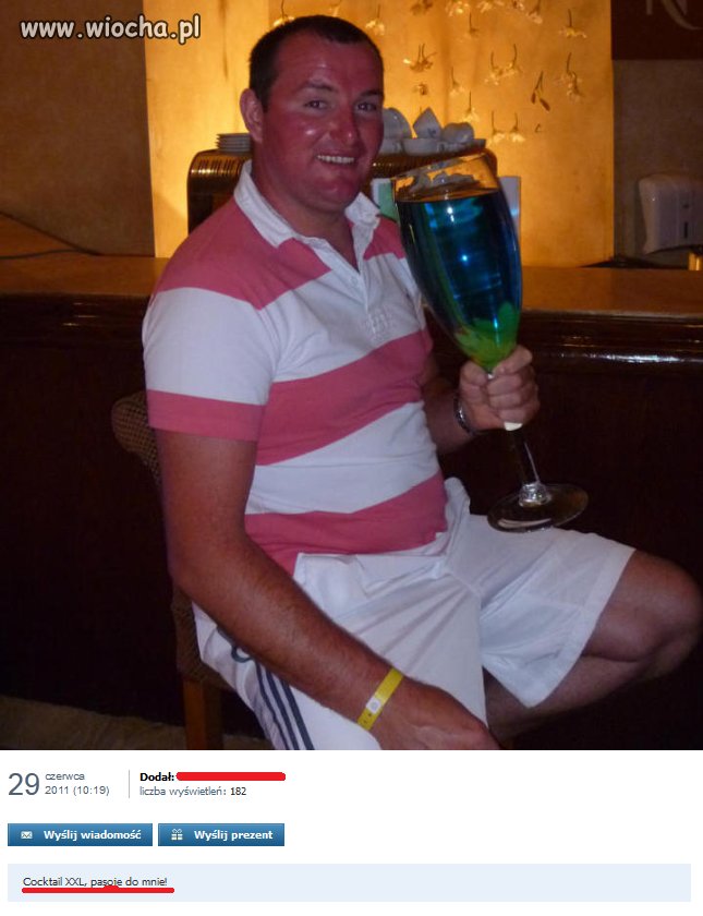 Ślad po okularach również