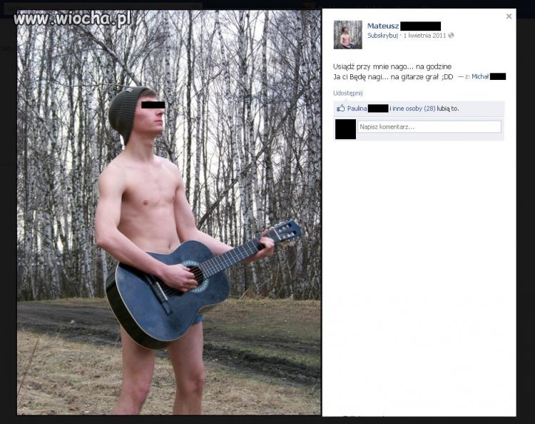 Myśałem, że chociaż ja mam normalnych znajomych