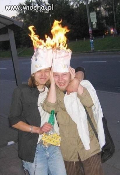 Gorące głowy z MCdonalds