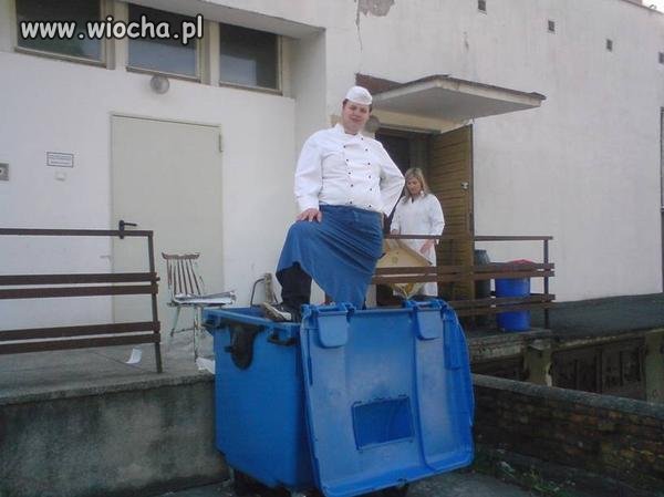 Szpan na śmietniku ...