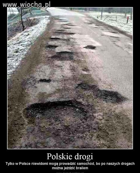 Tylko w Polsce są drogi dla niewidomych