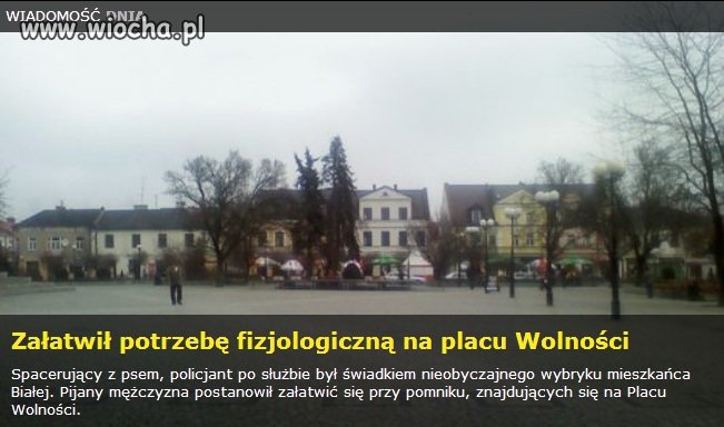 Takie rzeczy tylko na podlasiu.