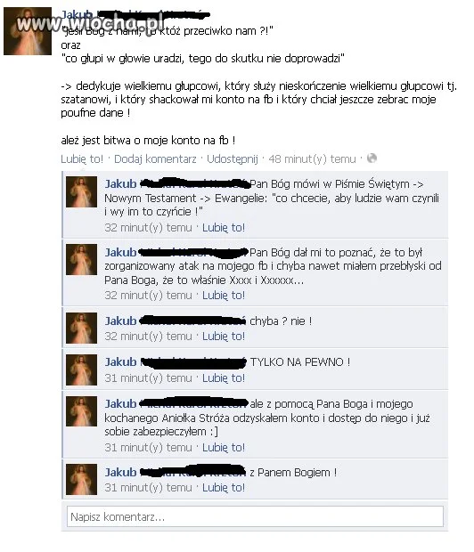 Pobożność + Rozdwojenie jaźni..