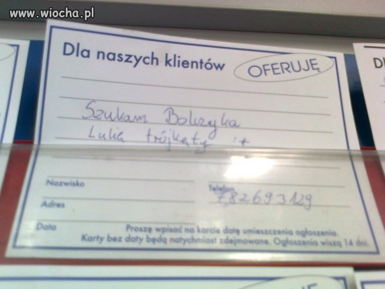 Ogłoszenie...