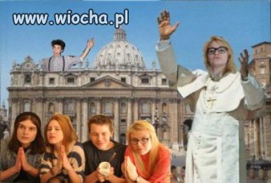 "Takie tam na pielgrzymce"