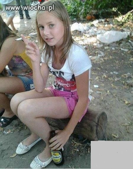 10 lat, papieros,  alkohol...